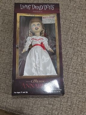 Living Dead Dolls Presents Annabelle Doll - White with Red Accents